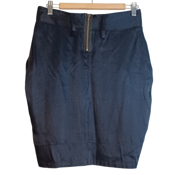 MARIA CHER Classic Black Pleated Office Mini Skirt - Picture 2 of 16